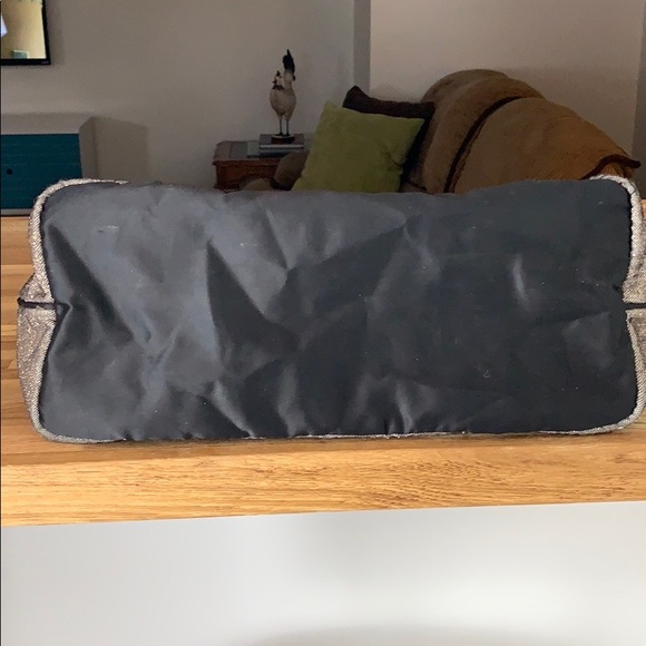 Victoria’s Secret Metallic Fabric Tote - Picture 7 of 8